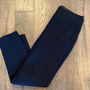 Tummy control black work pants - great condition